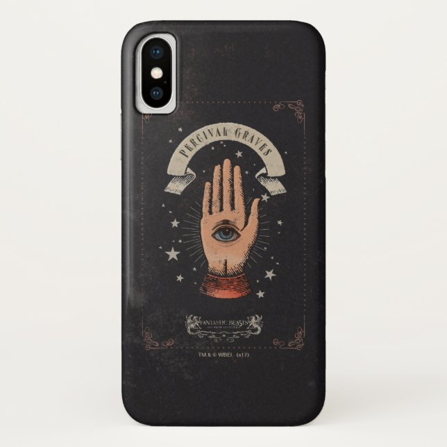 PERCIVAL GRAVES™ Magic Hand Graphic Case-Mate iPhone Hülle (Rückseite)
