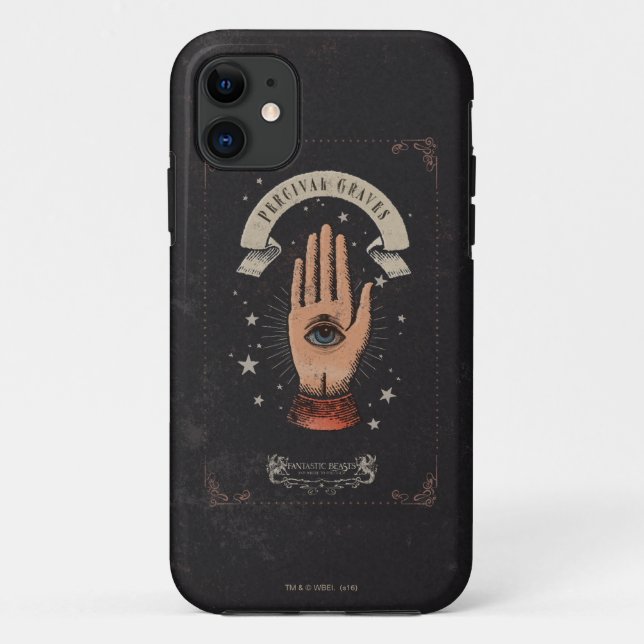 PERCIVAL GRAVES™ Magic Hand Graphic Case-Mate iPhone Hülle (Rückseite)