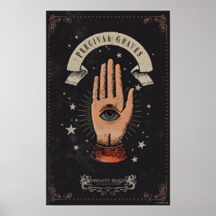 PERCIVAL GRAVES™ Magic Hand Graphic Poster