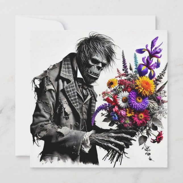 Percival Grimsley - Gotische Viktorianische Grußka (Vorderseite)