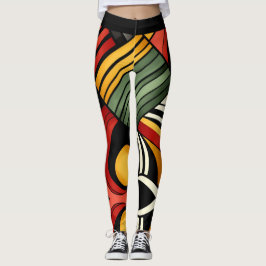 Percussion-Rhythmen Leggings