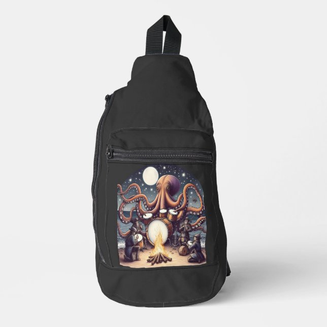 Percussive Aquatic Performance Crossbody Bag (Vorderseite)