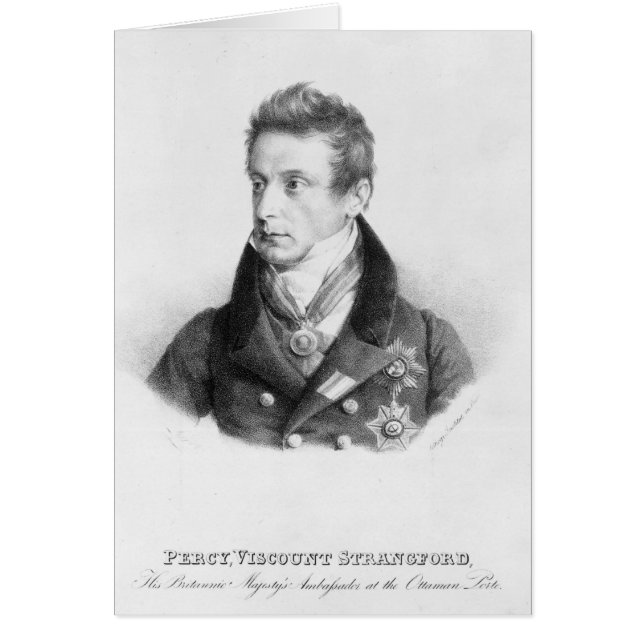 Percy, 6. Viscount Strangford (Vorne)