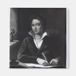 Percy Bysshe Shelley, graviert von William Holl Magnet