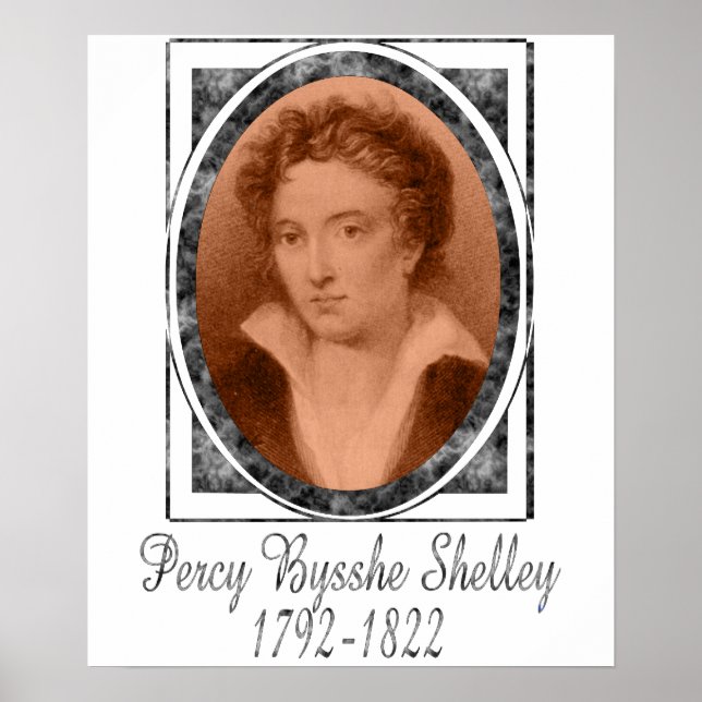 Percy Bysshe Shelley Poster (Vorne)
