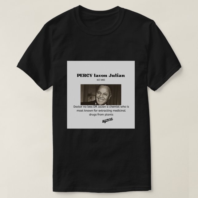 PERCY L JULIAN T-Shirt (Design vorne)