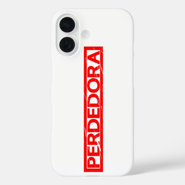 Perdedora-Briefmarke Case-Mate iPhone Hülle (Rückseite)