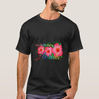 Perdido Key Florida Tropische Blume Familie Vacati T-Shirt