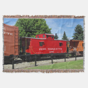 Pere Marquette-Bahnwärterwagen-Wurfdecke Decke