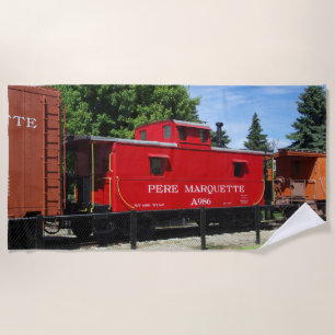 Pere Marquette Caboose A986 Strandtuch