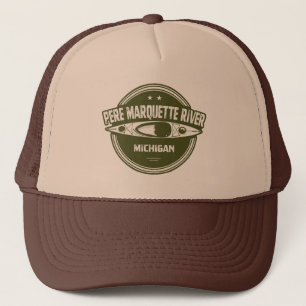 Pere Marquette River Michigan Kayaking Truckerkappe