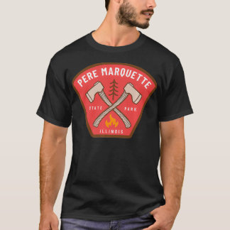 Pere Marquette Staat Park Illinois Forest Camp Fio T-Shirt