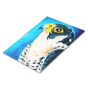Peregrine Falcon Art Notizblock