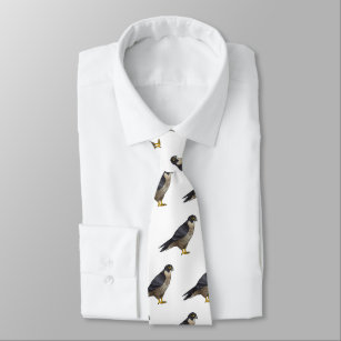 Peregrine falcon bird Cartoon Illustration Krawatte