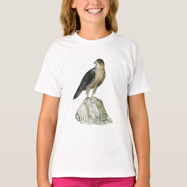 Peregrine falcon  Girls' T-Shirts (Vorderseite)
