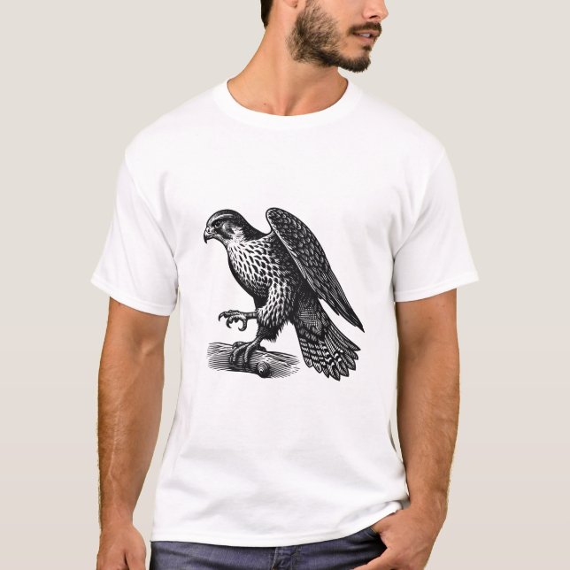 Peregrine falcon  Men's T-Shirts (Vorderseite)