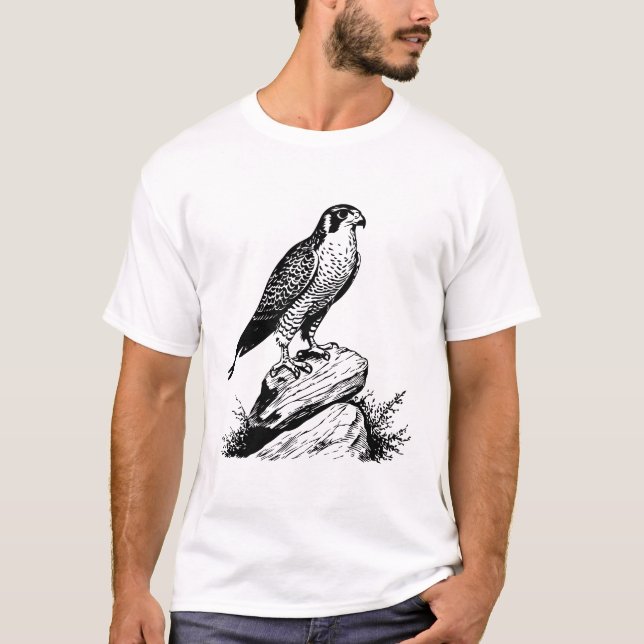 Peregrine falcon  Men's T-Shirts (Vorderseite)