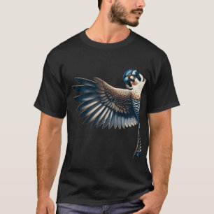 Peregrine Falcon mit Sonnenbrille Funny Say Hi T-Shirt