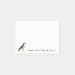 Peregrine Falcon personalize Post-it Notes Klebezettel