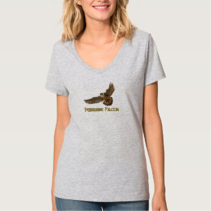 Peregrine Falcon V-Neck T - Shirt