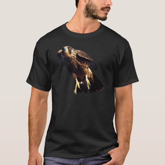 PEREGRINE FALCON Wildlife Raptor Shirt Collection (Vorderseite)