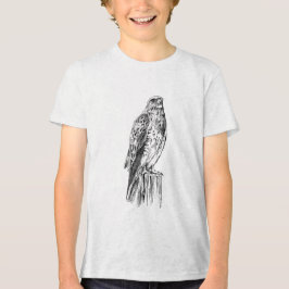 Peregrine falcon Youth Tri-blend T-Shirt Shirt