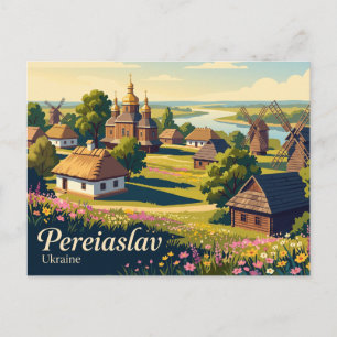 Pereiaslav Ukraine Postkarte