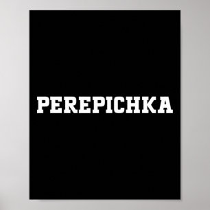 Perepichka Essen Design Für Männer Frauen Kinder L Poster