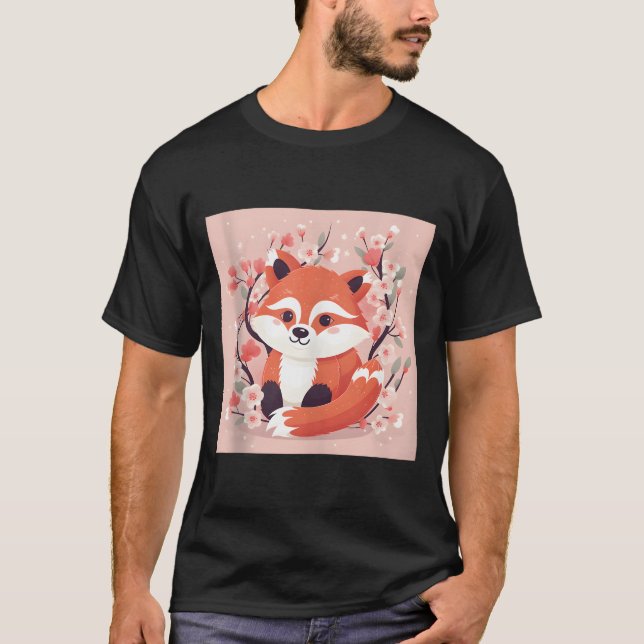 Perfect Addition To Your Red Panda And Cherry Blos T-Shirt (Vorderseite)