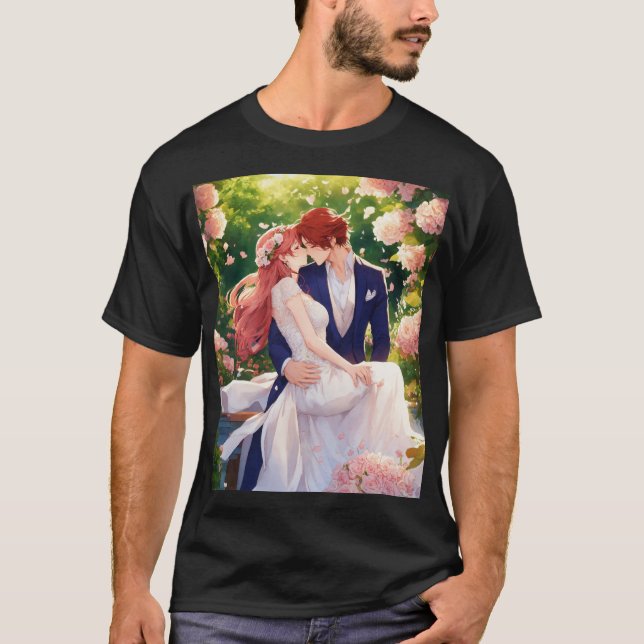 "Perfect Couple T - Shirt: Matching Designs für Si T-Shirt (Vorderseite)