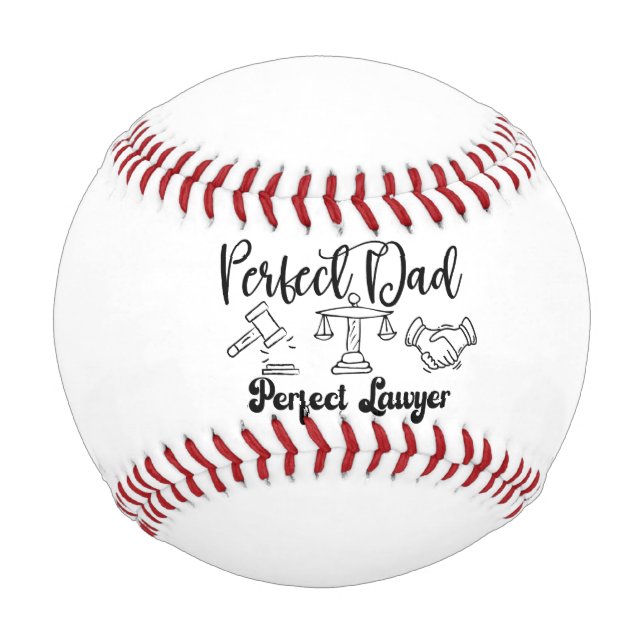Perfect Dad, Perfect Lawyer Baseball (Vorderseite)