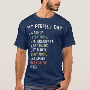 Perfect Day Music Shirts Men Boys Teen Music2177