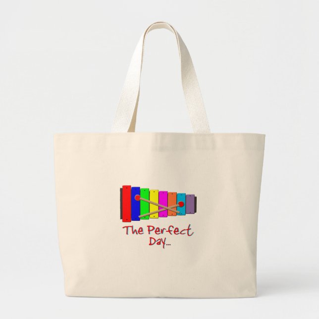 Perfect Day Xylophone Jumbo Stoffbeutel (Vorne)