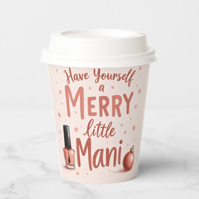  Perfect  for those nail crazy ladies, paper cups Pappbecher (Vorderseite)