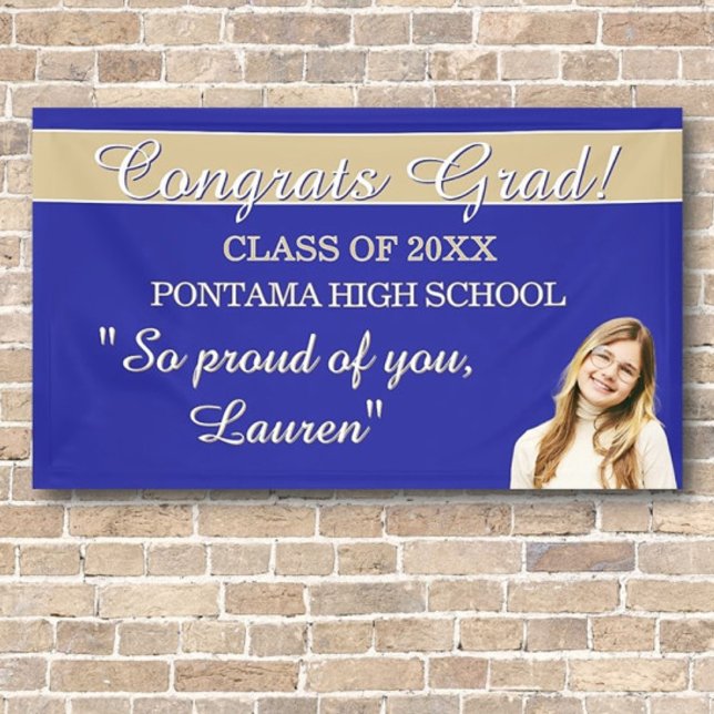 Perfect Graduation Congrats BANNER (Von Creator hochgeladen)