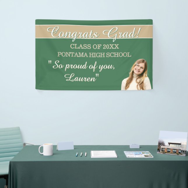 Perfect Graduation Congrats BANNER (Messeveranstaltung)