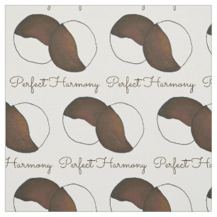 Perfect Harmony NYC Schwarz-weiß Cookie New York Stoff
