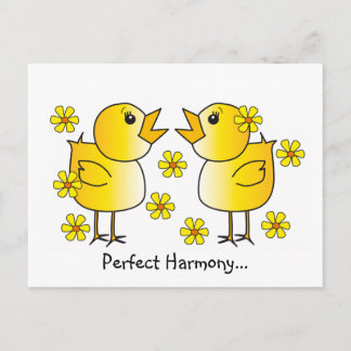Perfect Harmony Postcard Postkarte