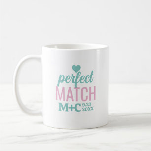 Perfect Match Bachelorette Dusche Wedding Kaffeetasse