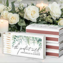 Perfect Match Eucalyptus Wedding Favors