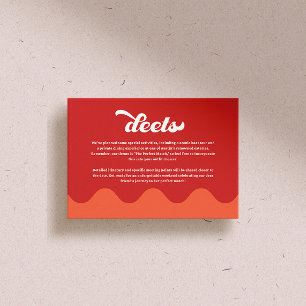 Perfect Match Junggeselinnen-Abschied Begleitkarte