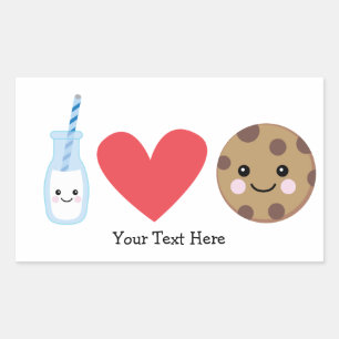 Perfect Match Rechteckiger Aufkleber