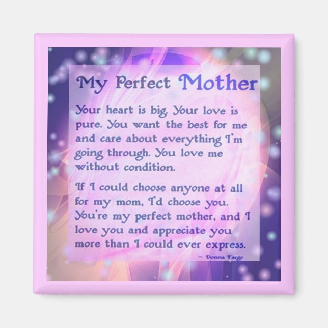 Perfect Mother Magnet (Vorne)