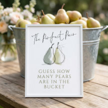 Perfect Pair Pear - Wie viele Brautparty-Spiel