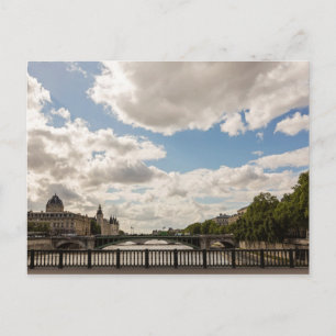 Perfect Paris Skies Foto Postcard Postkarte