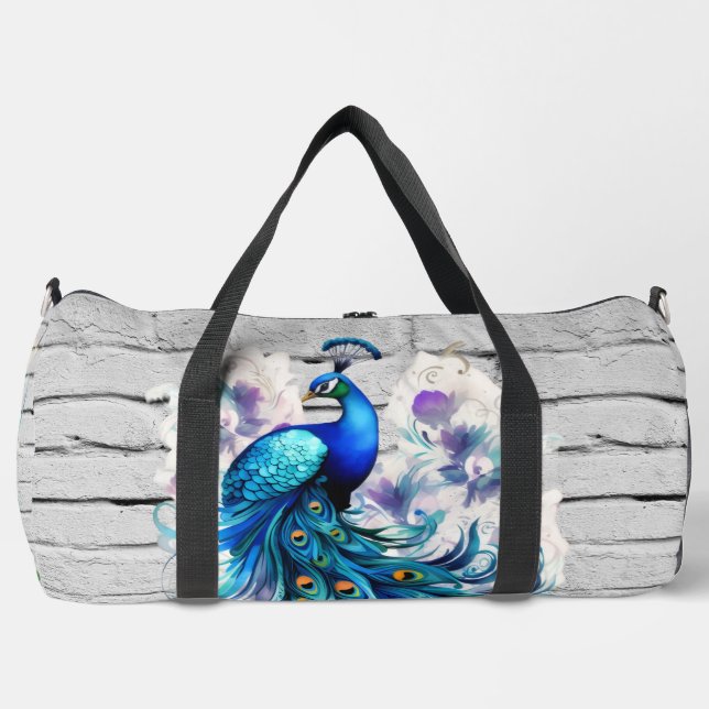 Perfect Peacock Duffle Bag (Vorderseite)