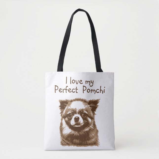 Perfect Pomchi Tote Bag (Vorderseite)