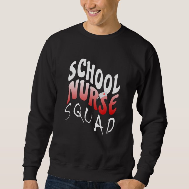 Perfect School Nurse Squad Nursing Nurse's Women N Sweatshirt (Vorderseite)