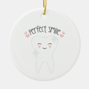 Perfect Smile Keramik Ornament