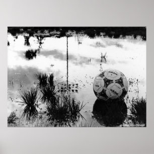 Perfect Soccer Day Poster